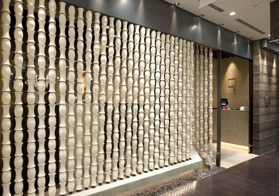 Handcrafted Channapatna Bead Installation